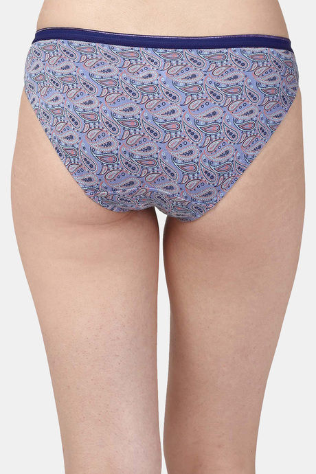Soie Medium Rise Half Coverage Bikini Panty (Pack of 6) - Multicolor — image 3